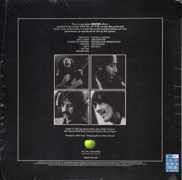The Beatles : Let It Be (LP, Album, RE, 180)