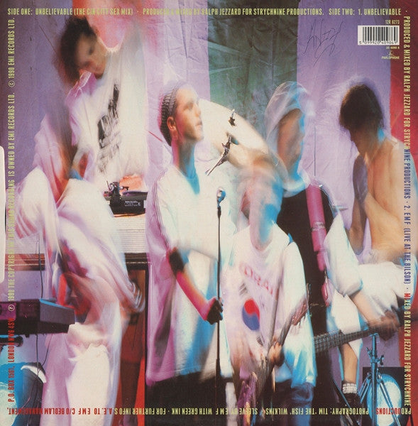 EMF : Unbelievable (12", Single)