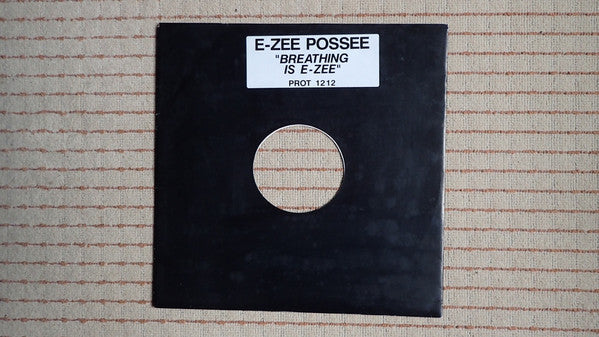 E-Zee Possee Featuring Tara Newley : Breathing Is E-Zee (12", Single, Promo, W/Lbl)