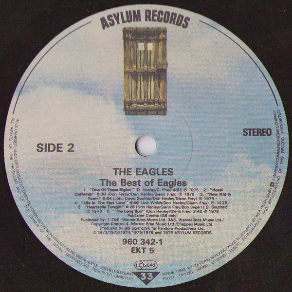 Eagles : The Best Of Eagles (LP, Comp)