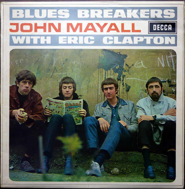 John Mayall With Eric Clapton : Blues Breakers (LP, Album, RE, Ind)