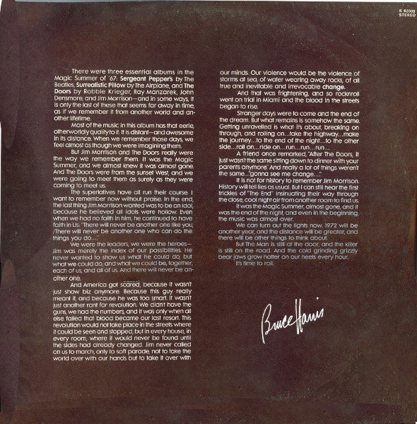 The Doors : Weird Scenes Inside The Gold Mine (2xLP, Comp, Gat)