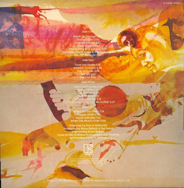 The Doors : Weird Scenes Inside The Gold Mine (2xLP, Comp, Gat)