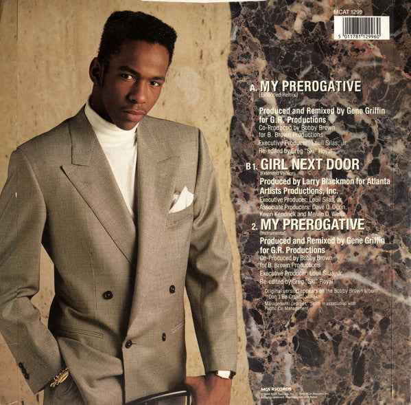 Bobby Brown : My Prerogative (Extended Remix) (12", Single)