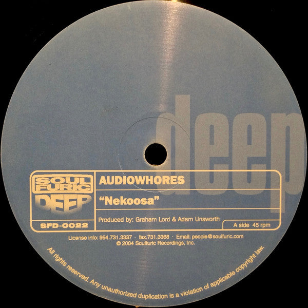 Audiowhores : Nekoosa (12")