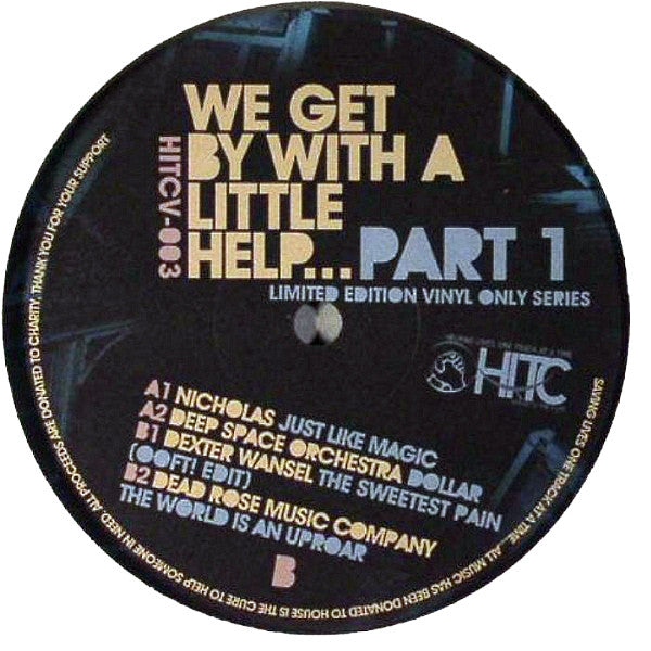 Various : We Get By With A Little Help... Part 1 (12", Ltd, Cle)