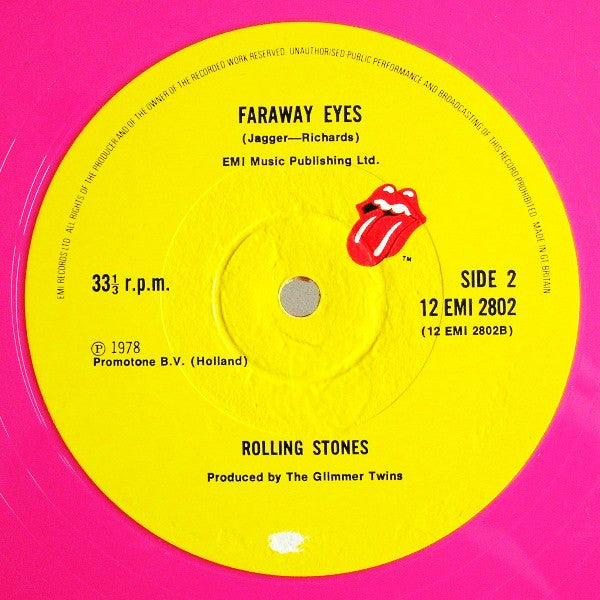 The Rolling Stones : Miss You (12", Pin)