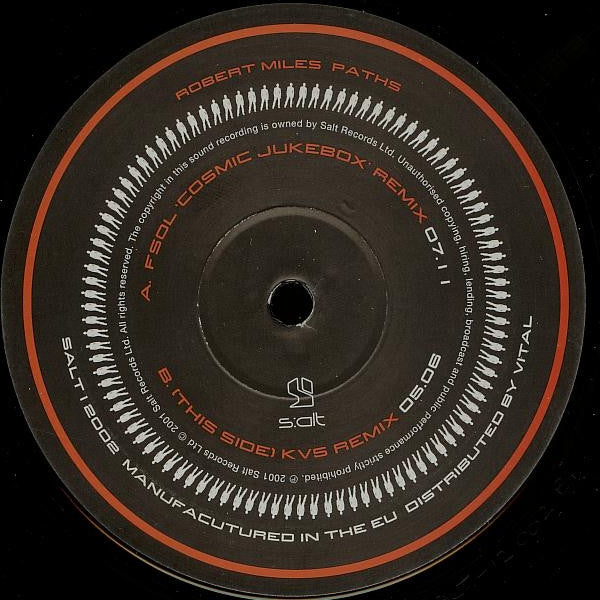 Robert Miles : Paths (12")
