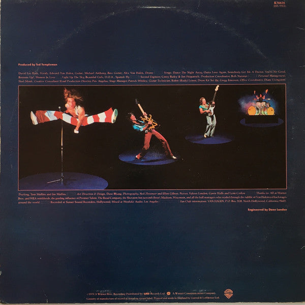 Van Halen : Van Halen II (LP, Album)
