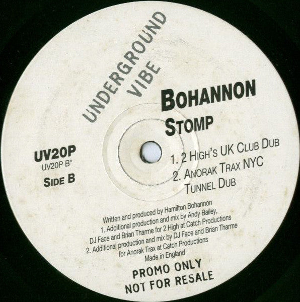 Hamilton Bohannon : Stomp (12", Promo)