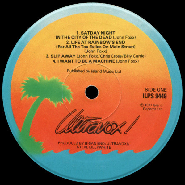 Ultravox!* : Ultravox! (LP, Album, Gat)