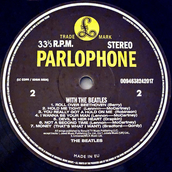 The Beatles : With The Beatles (LP, Album, RE, RM, 180)