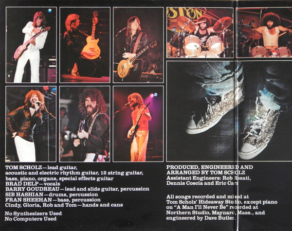 Boston : Don't Look Back (LP, Album, Gat)