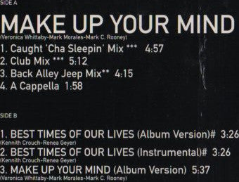 Veronica Lynn : Make Up Your Mind (12")