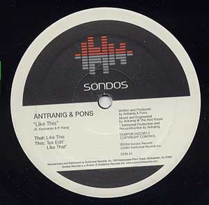 Antranig & Pons : Like This (12")