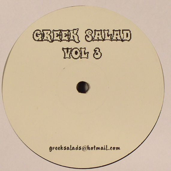 Unknown Artist : Greek Salad - Vol 3 (12", S/Sided, Ltd)
