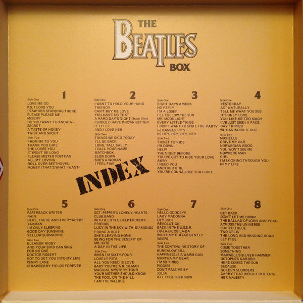The Beatles : From Liverpool - The Beatles Box (8xLP, Comp + Box)