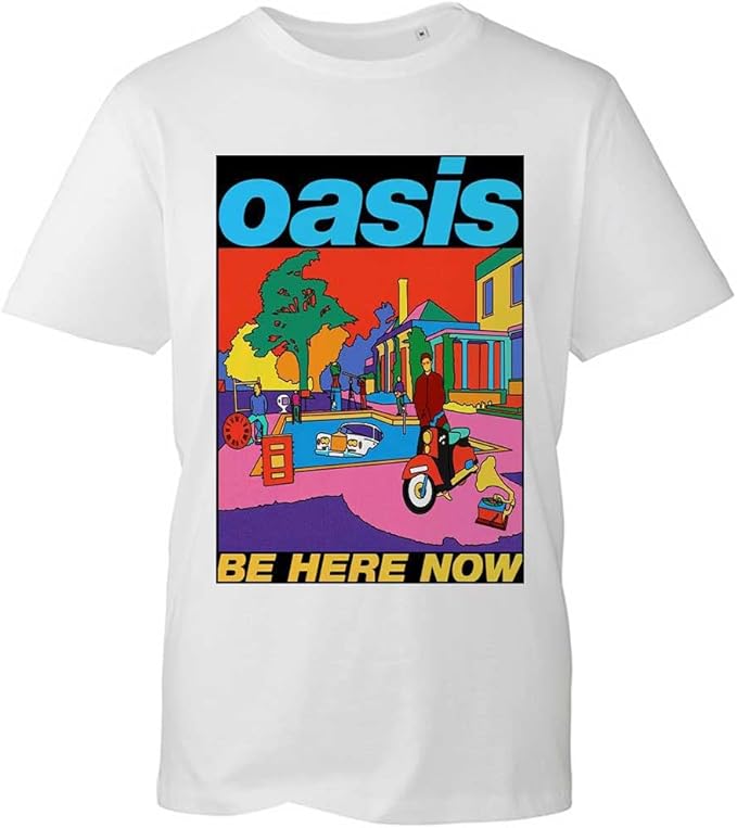OASIS - Oasis Be Here Now Colour Vintage White Medium