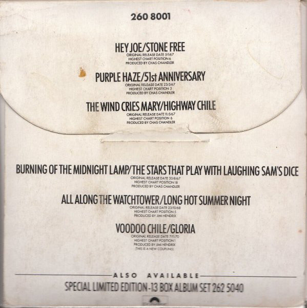 Jimi Hendrix : 6 Singles Pack (Box, Comp, Ltd, S/Edition + 7", Single + 7", Singl)