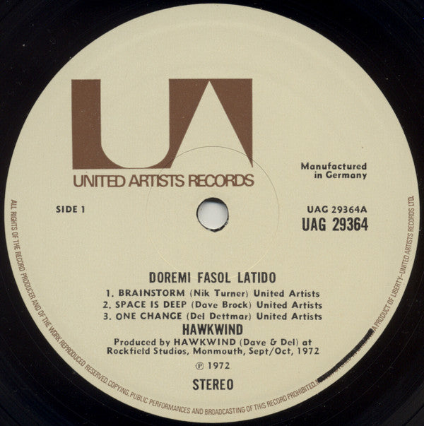 Hawkwind : Doremi Fasol Latido (LP, Album)