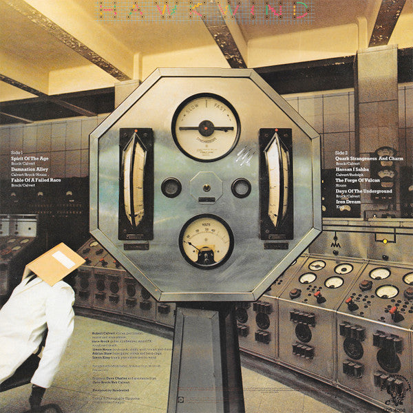 Hawkwind : Quark, Strangeness And Charm (LP, Album)