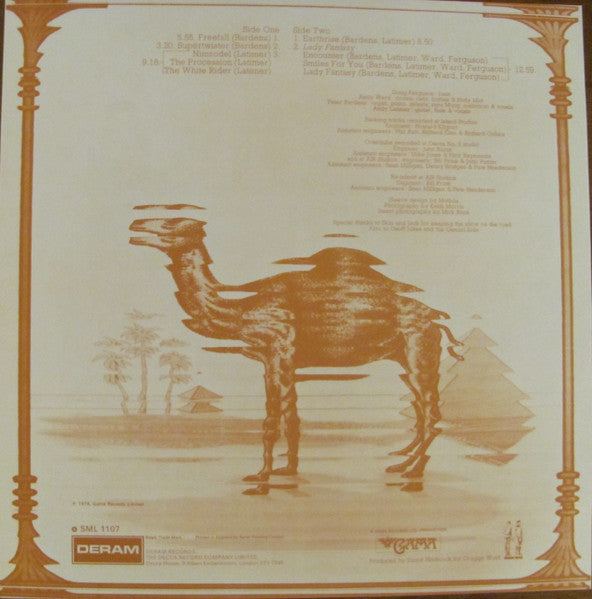 Camel : Mirage (LP, Album)
