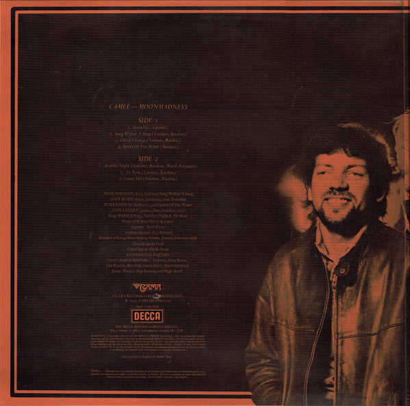 Camel : Moonmadness (LP, Album, Gat)