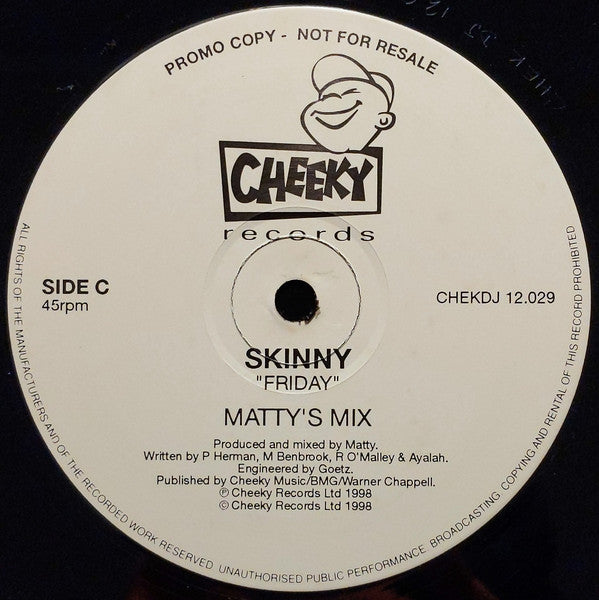 Skinny : Friday (2x12", Promo)