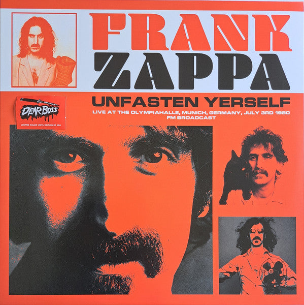 Frank Zappa - Unfasten Yerself: Live At The Olympiahalle. Munich. Germany. July 3Rd 1980 Fm Broadcast (Coloured Vinyl)