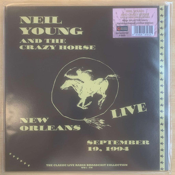 Neil Young And Crazy Horse - Live In New Orleans 1994 (White/Orange Splatter Vinyl)