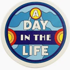 THE BEATLES - Coaster Single Ceramic - The Beatles (A Day In The Life)