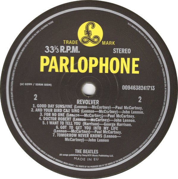 The Beatles : Revolver (LP, Album, RE, RM, 180)