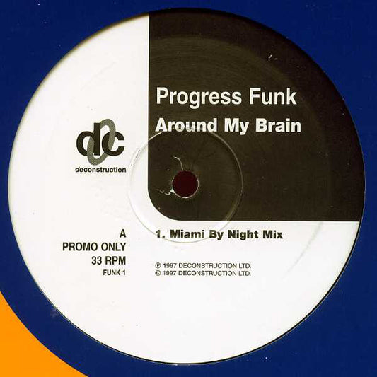 Progress Funk : Around My Brain (12", Promo)