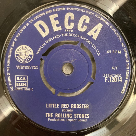 The Rolling Stones : Little Red Rooster (7", Single)