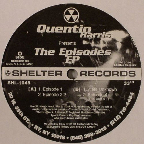 Quentin Harris : The Episodes EP (12", EP)