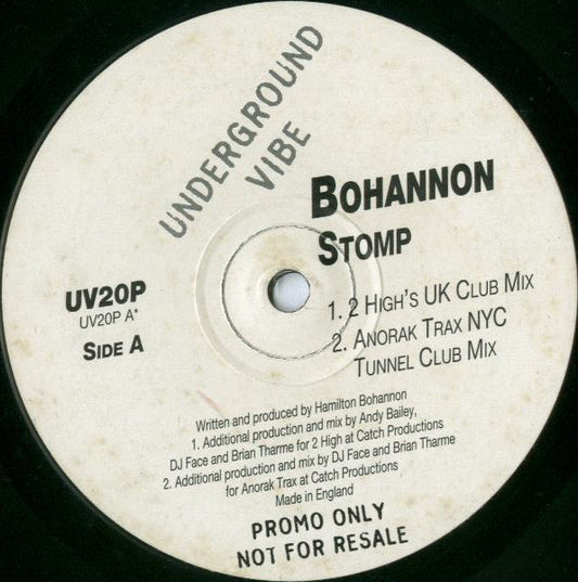 Hamilton Bohannon : Stomp (12", Promo)