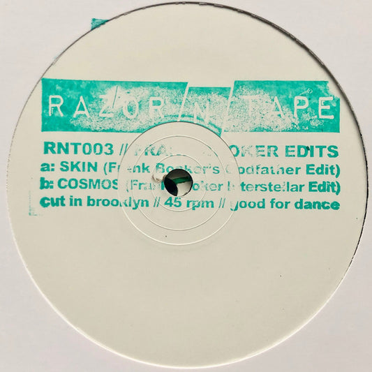 James Brown / Tribe : Frank Booker Edits (12", W/Lbl)