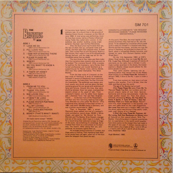 The Beatles : From Liverpool - The Beatles Box (8xLP, Comp + Box)