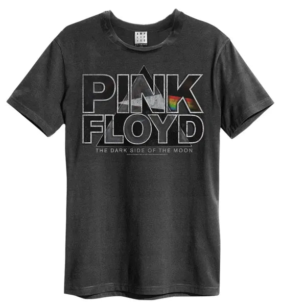 PINK FLOYD - Pink Floyd Space Pyramid Amplified Vintage Charcoal X Large T Shirt