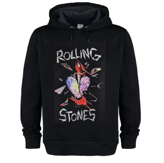 ROLLING STONES - Rolling Stones Hackney Diamonds Amplified Black Medium Hoodie Sweatshirt