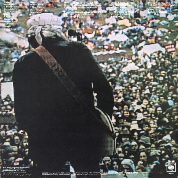 Bob Dylan : Hard Rain (LP, Album)