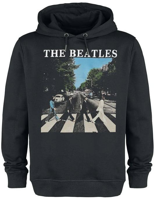 THE BEATLES -The Beatles Abbey Road Amplified Black Medium Hoodie Sweatshirt