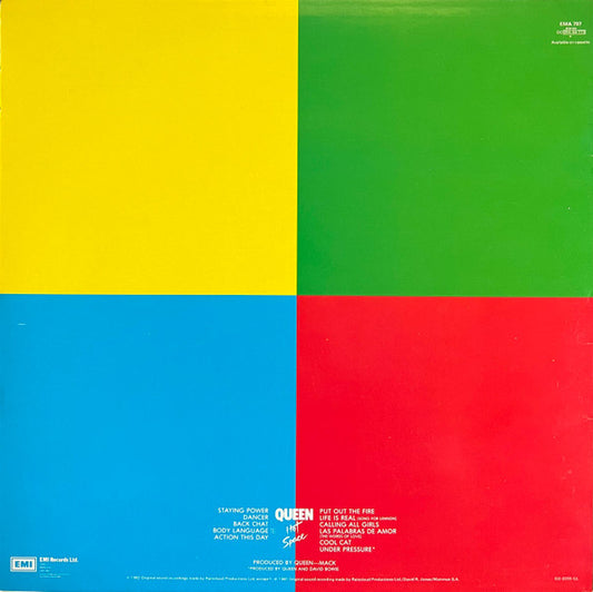 Queen : Hot Space (LP, Album)