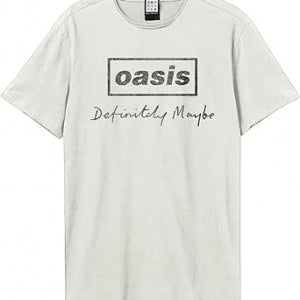 OASIS - Oasis Definitely Maybe Distressed  Vintage White Large