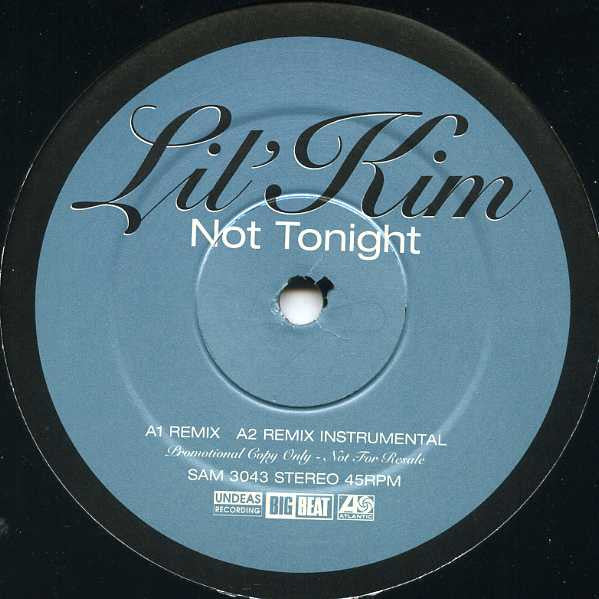 Lil' Kim : Not Tonight / Drugs (12", Promo)