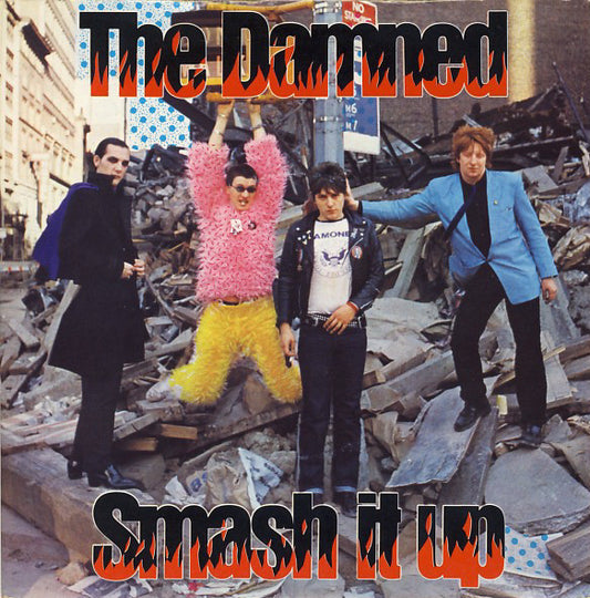 The Damned - Smash It Up B/W Burglar