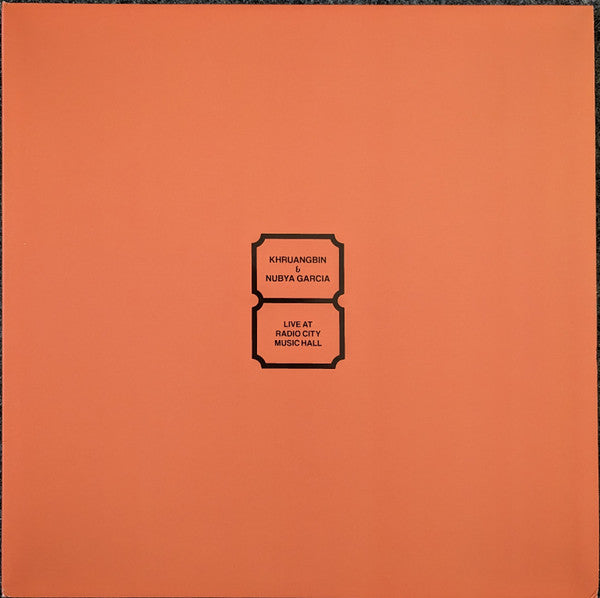 Khruangbin & Nubya Garcia - Live At Radio City Music Hall