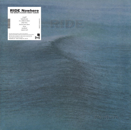 Ride -  Nowhere (Transparent Curacao Vinyl)