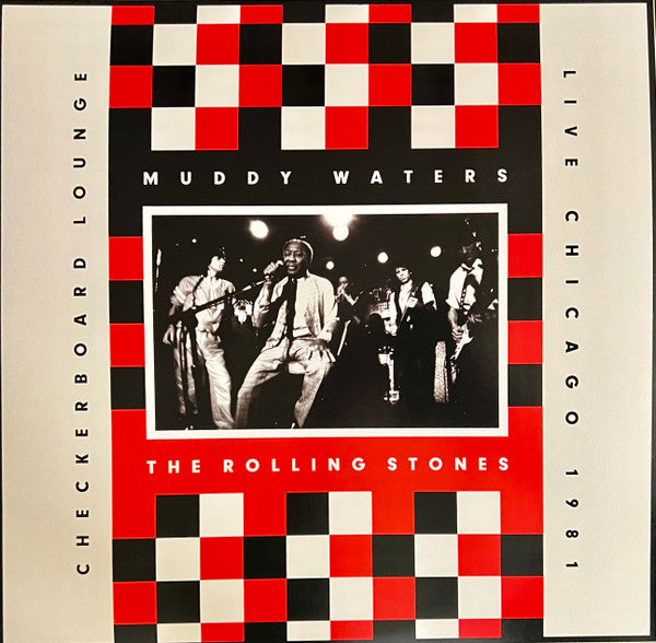 Muddy Waters And Rolling Stones - Live At Checkerboard Lounge Chicago 1981 (Opaque Red/Opaque White Vinyl)