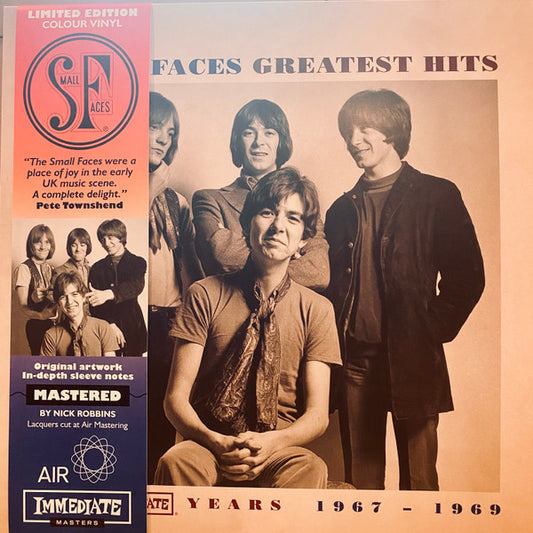 The Small Faces - Greatest Hits (Transparent Red Vinyl)